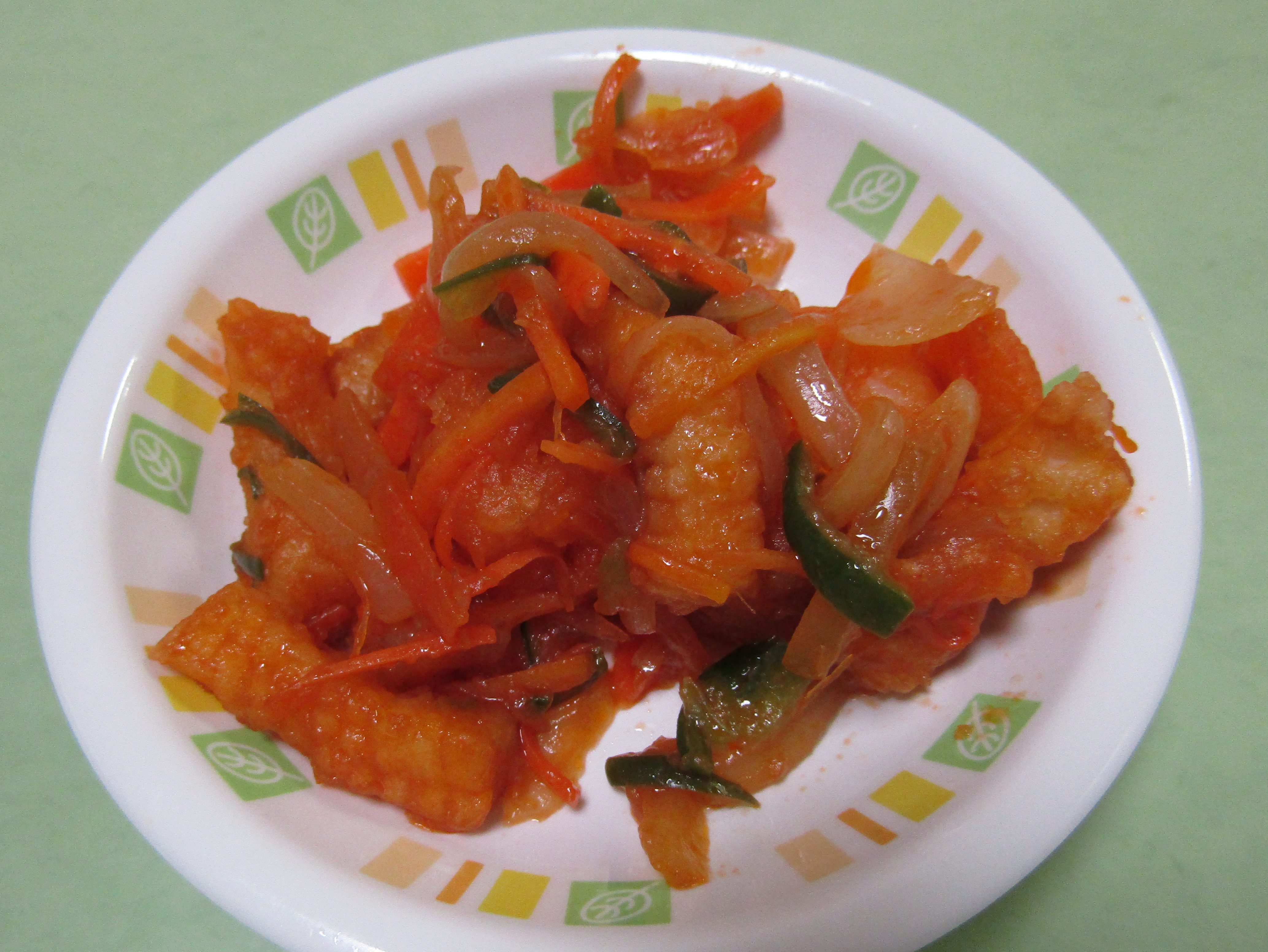 いかとえびのケチャップ炒め 食まちうおぬま