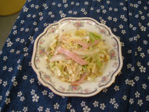 白菜のピリ辛春雨サラダ