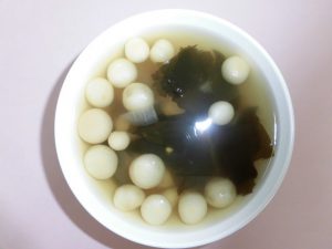 麩のすまし汁