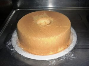 しっとりふわふわ米粉シフォンケーキ