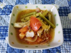 夏野菜のトマト煮