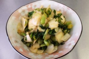 野菜の皮の簡単浅漬け