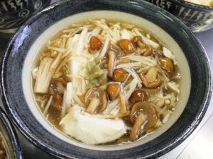 豆腐のきのこあん