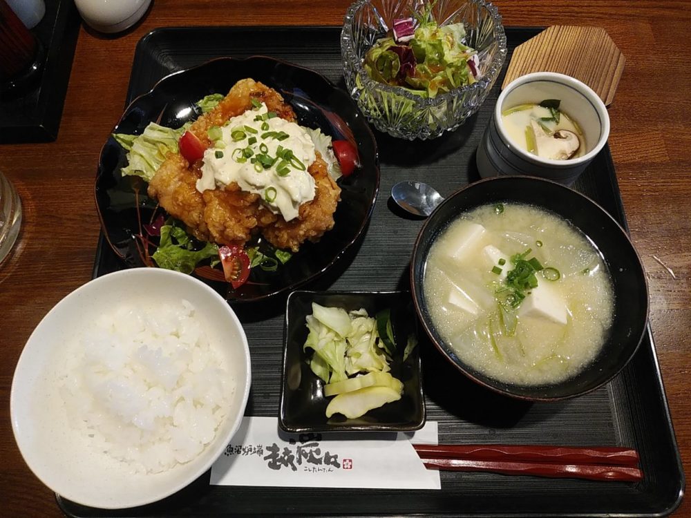 越炭々　チキン南蛮定食